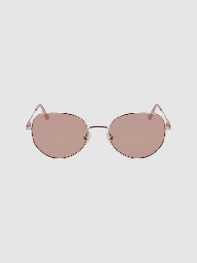Calvin Klein Táskák & Kiegészítők HU334014 | Calvin Klein Round Női Napszemüveg Rózsaszín Arany